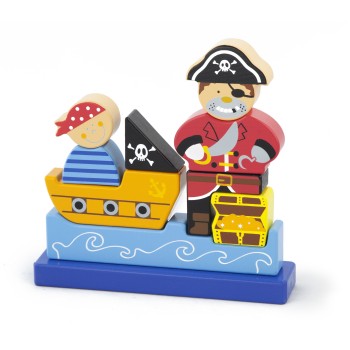 VIGA. 50077 Магнитный 3D Пазл"Пираты"