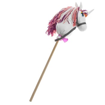 Тутси. Мягкая игрушка "Единорог на палке "Полина"" арт.633-2018