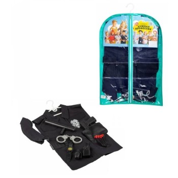 Тутси. Игровой набор "Нужная профессия."Полицейский" (костюм, иструм., чехол). арт.114-2020