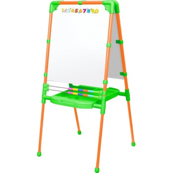 Nika. Мольберт растущий (Светофор) М2 (магнитная азбука, мелки, мозаика).