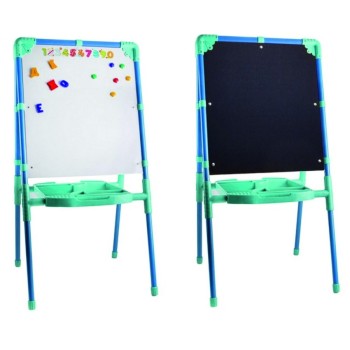 Nika. Мольберт с большим пеналом (синий) М1