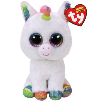 TY.Мягкая игрушка "Pixy единорог белый" 15 см арт.36852