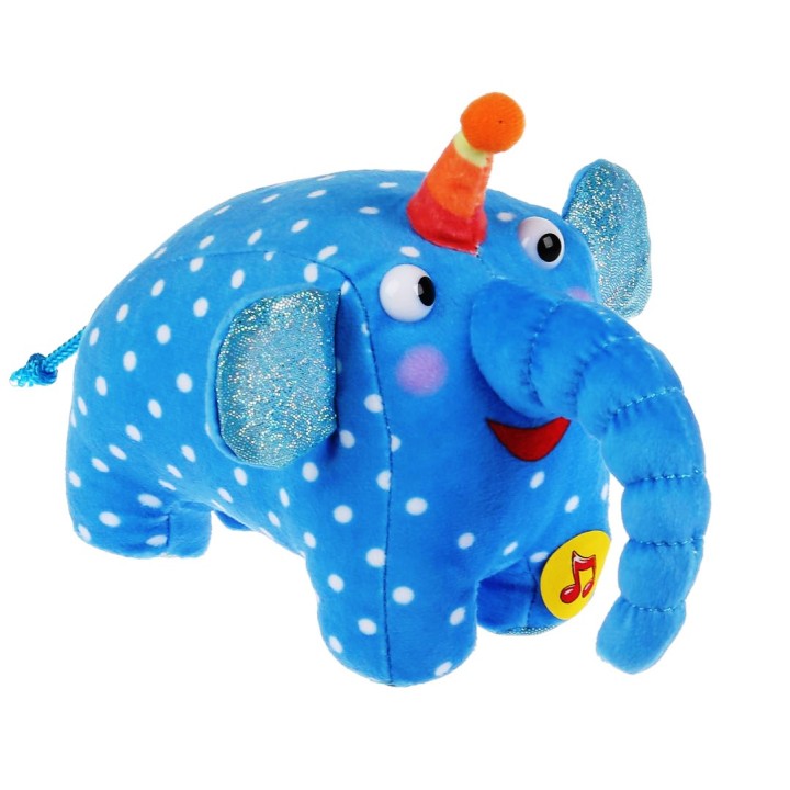 Мульти-пульти. Деревяшки. "Слон Ду-Ду" 15см, без чипа, в пак. арт.V92659-15NS /24