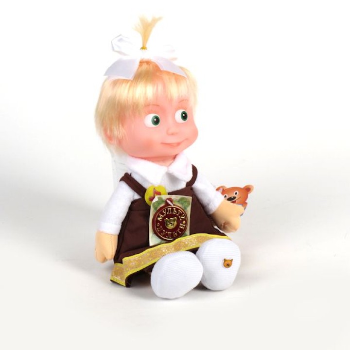 Мульти-пульти. "Маша и Медведь.Маша" 30 см. (в школьной форме) арт.V86123/30