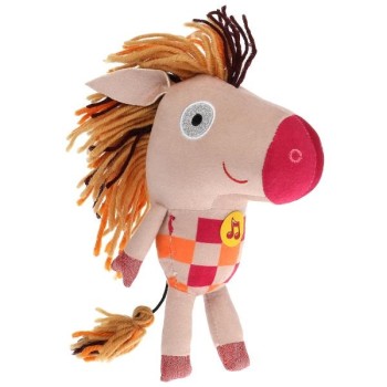 Мульти-пульти. "Зебра в клеточку" клеточка 20 см муз. чип. в пак. арт.C20019-20