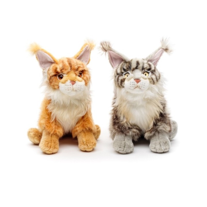 Leosco. Мягкая игрушка "Кот Мейн-кун" 25см арт.30495