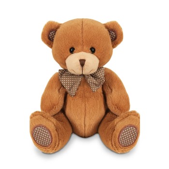 Мягкая игрушка. Медведь "Лука" темно-коричневый, 20 см, (15 х20 х12) арт.236251/6280-20-1