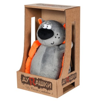 Дурашки.Мягкая игрушка. Котофей & Sosiska в коробке, 24 см, арт.MT-TS12201302-24