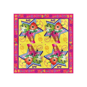 Росмэн. Набор салфеток "Shopkins" 16 шт. 24*24 см. арт.32523