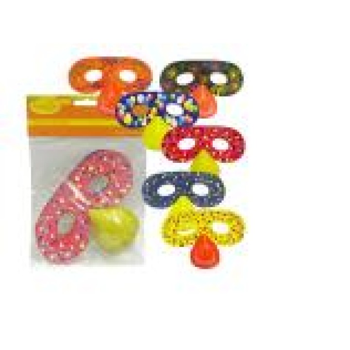 "Пати бум" Маска бумажная с носом 6 шт. арт.SAP757