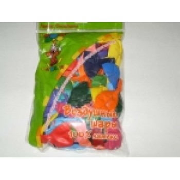 "Пати бум" Шар круглый 30см Пастель ассорти 100 шт