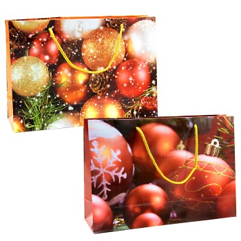 Пакет подарочный "Новогодний" арт.42342 38х27х10см ламинированный, PIONEER