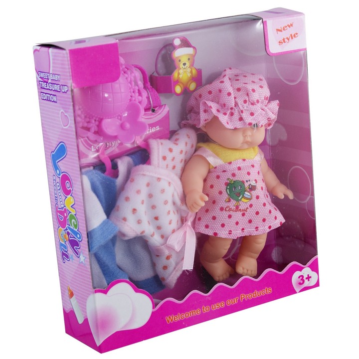Набор Пупс с аксес. в кор. (девочка) арт.YD214-28/1451870