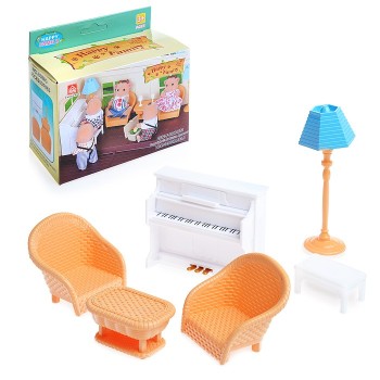 Happy Family. Мебель для персонажей в кор. арт.1038008/012-09B