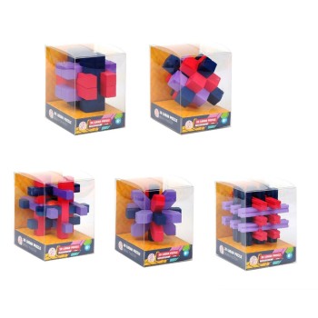 Деревянная головоломка "3D Luban puzzle" в ассорт. арт.MT7773