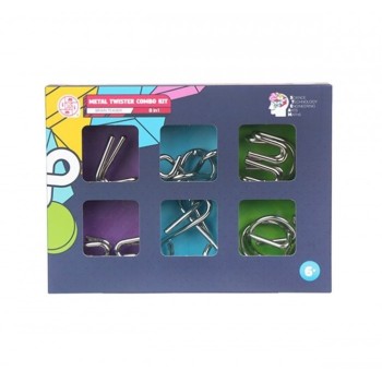 Металлическая головоломка 6в1 арт.MT7722/29242