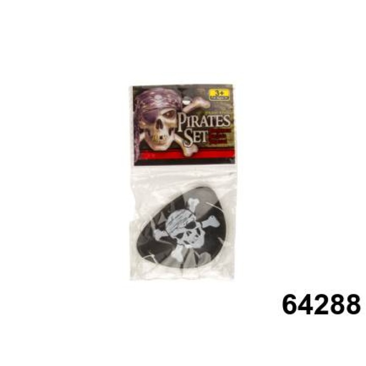 Пиратская повязка на глаз арт.64288